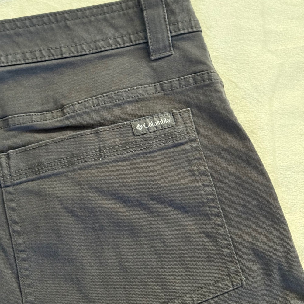 Columbia Mens Regular Fit Utility Shorts Charcoal Gray 34w 10L XM0918 Outdoor - Picture 7 of 10